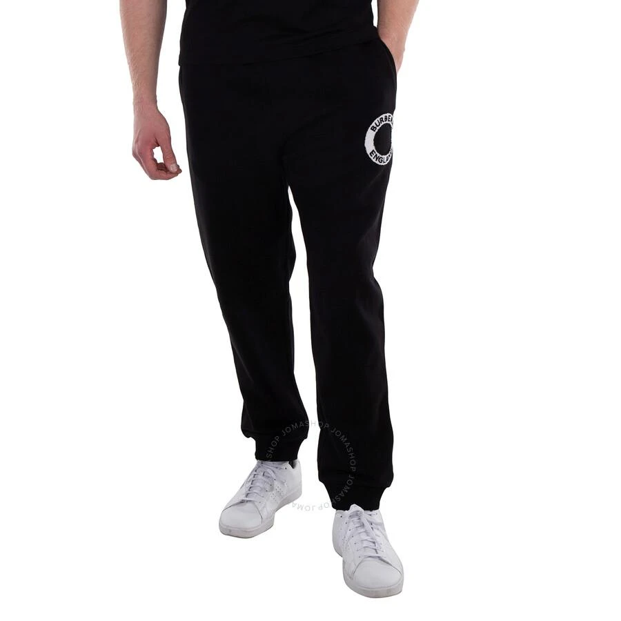 Burberry Graphic Logo Applique Cotton Jogging Pants 2