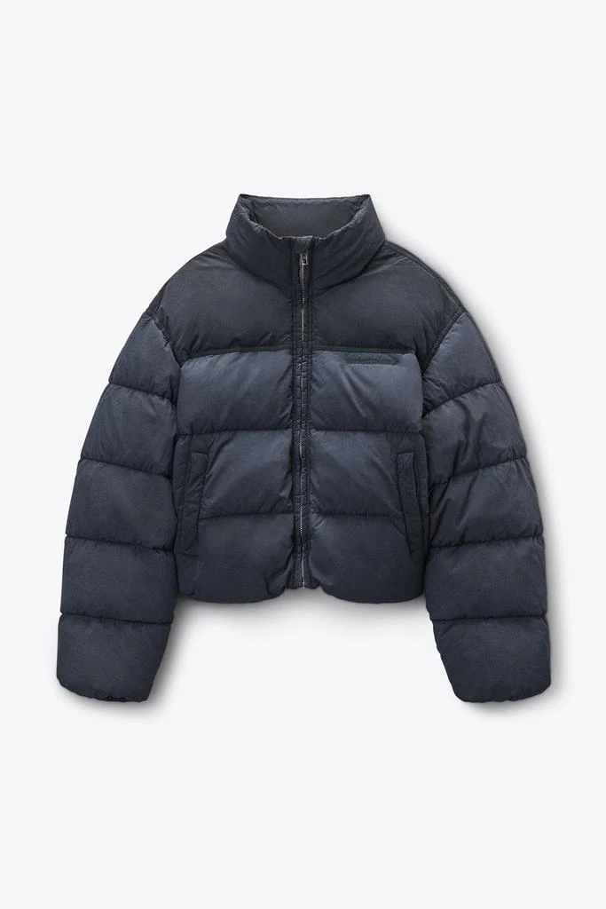 Alexander Wang Graphite Matte Nylon Puffer Jacket 2