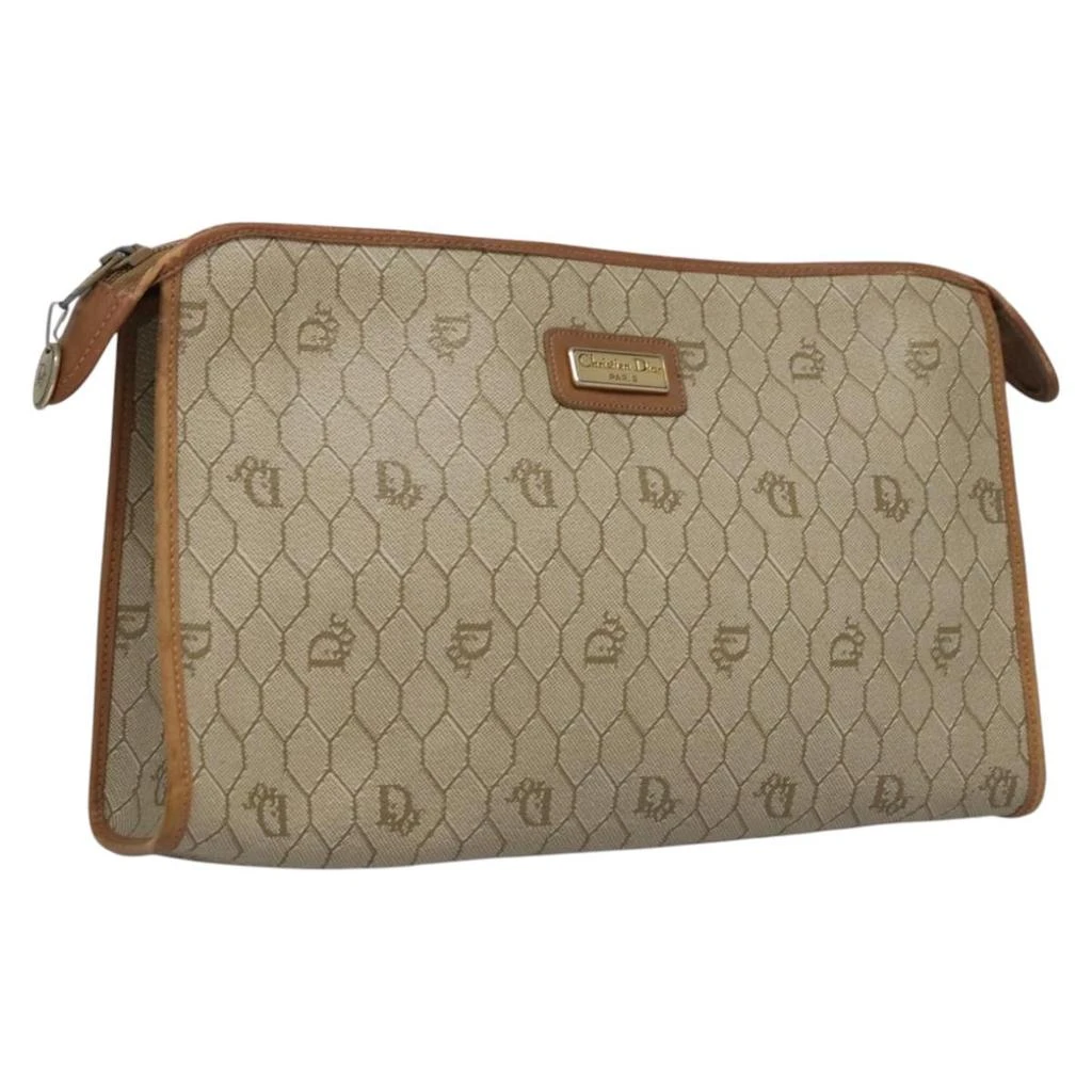 Dior Honeycomb Canvas Clutch Bag (Pre-Owned) 3