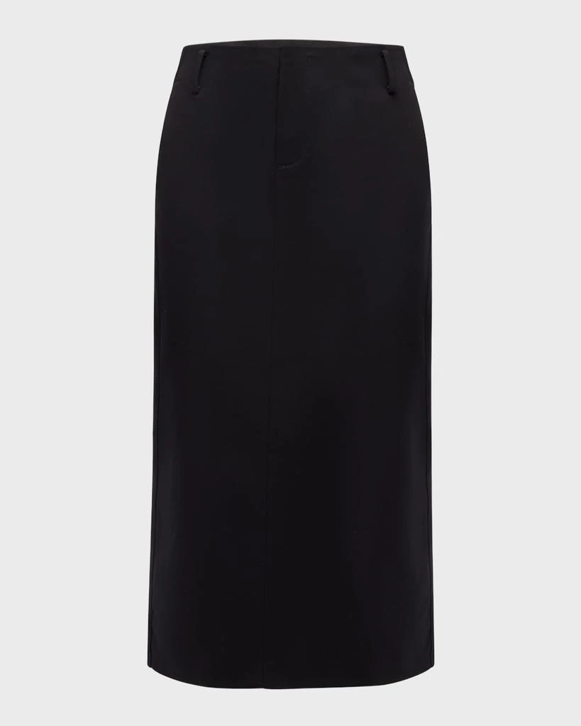 Vince Straight-Fit Midi Trouser Skirt 1