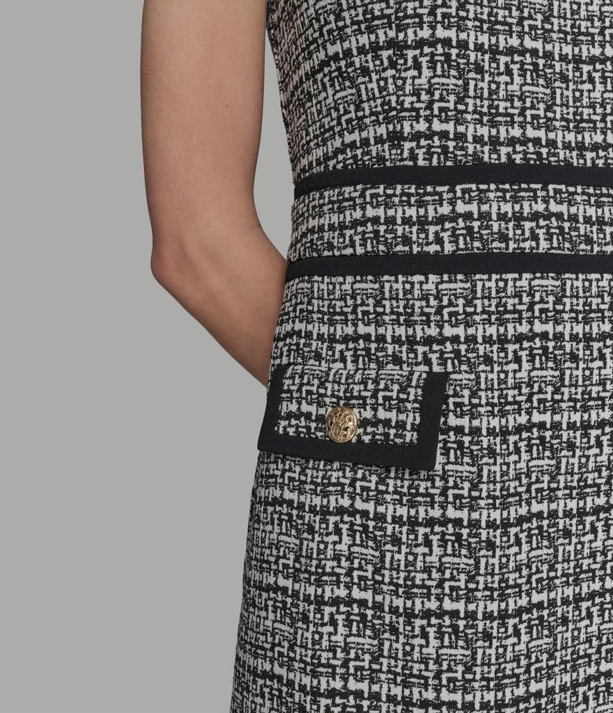 Karl Lagerfeld Paris KNIT TWEED LADY DRESS 6