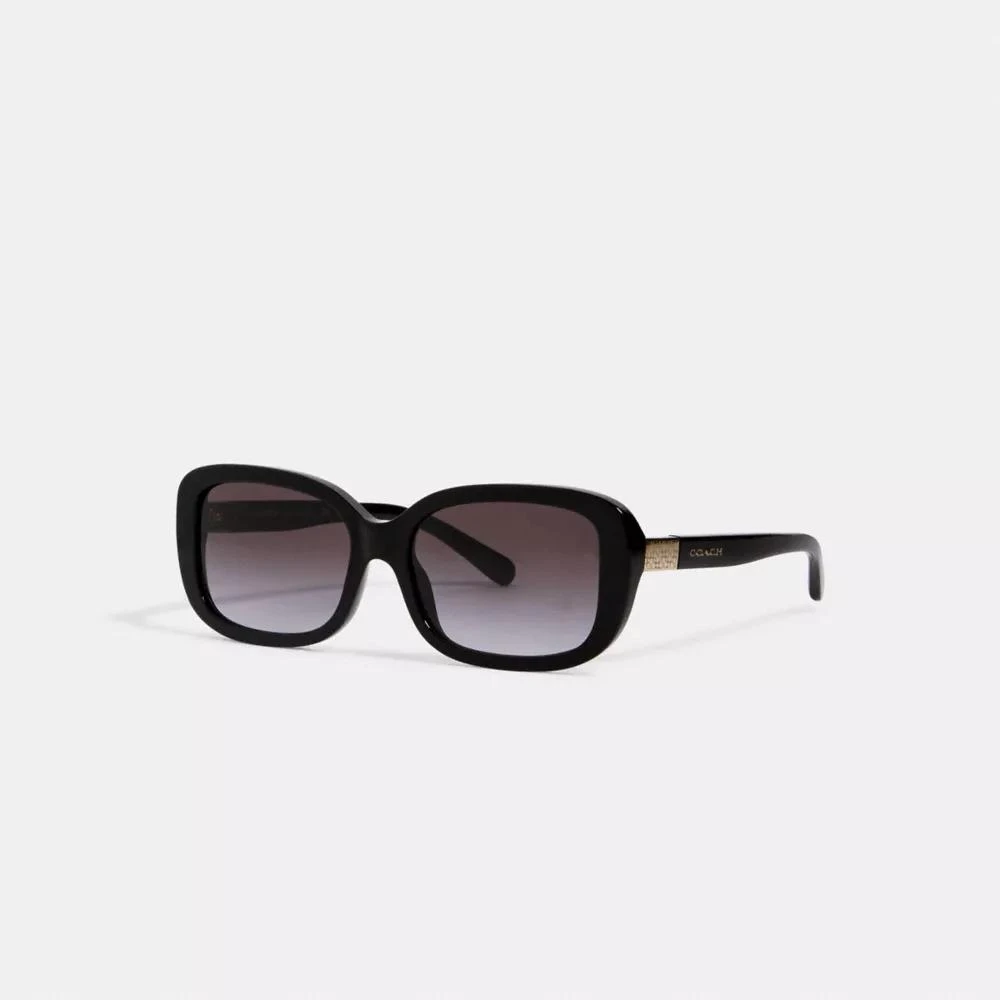Coach Signature Rectangle Sunglasses 1