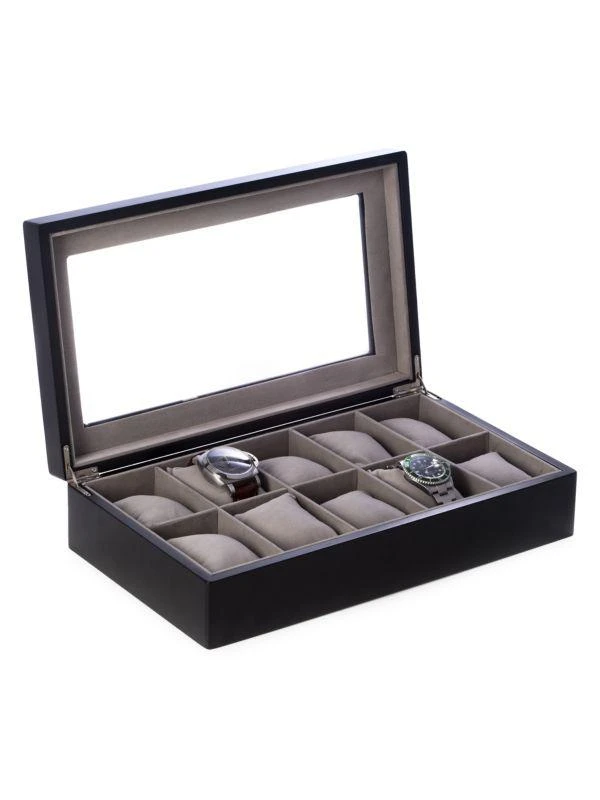 Bey-Berk Wood 10-Watch Box 1