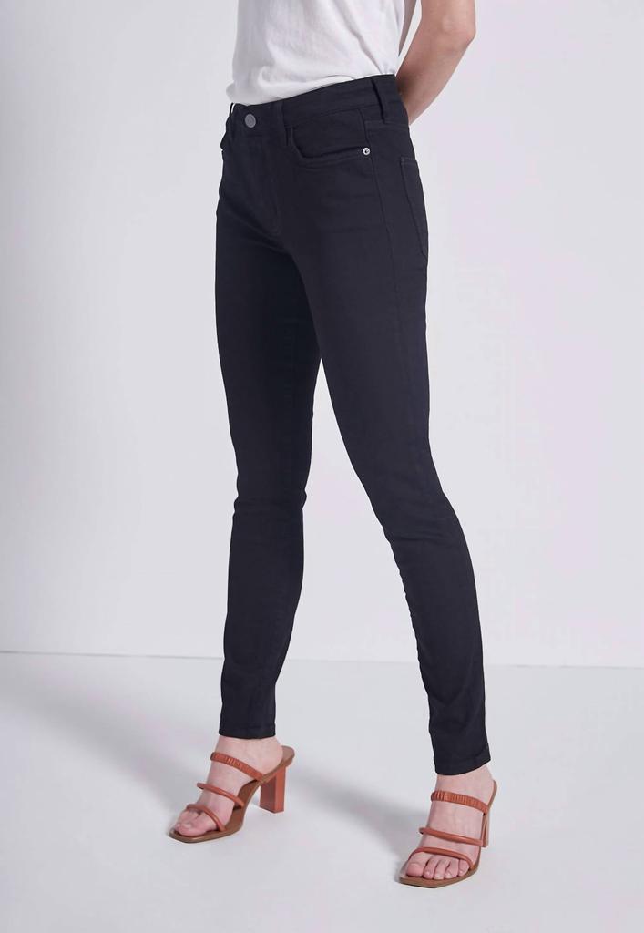 Current Elliott THE ORIGINAL STILETTO JEAN IN CLEAN BLACK