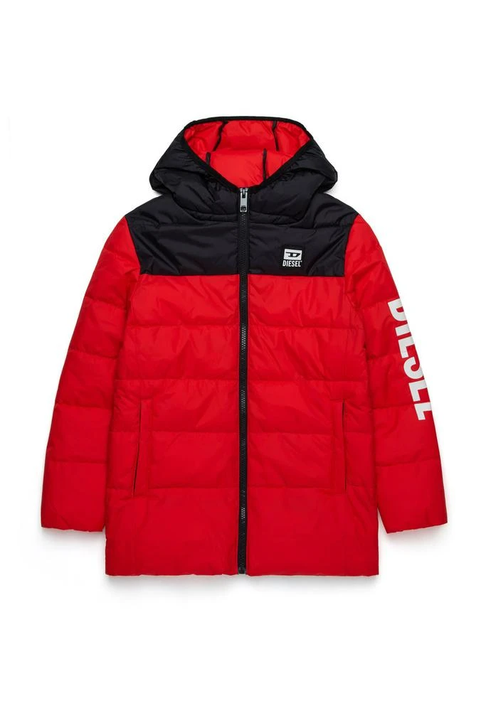 Diesel Diesel Kids Julps Two-Tone Down Jacket from Cettire