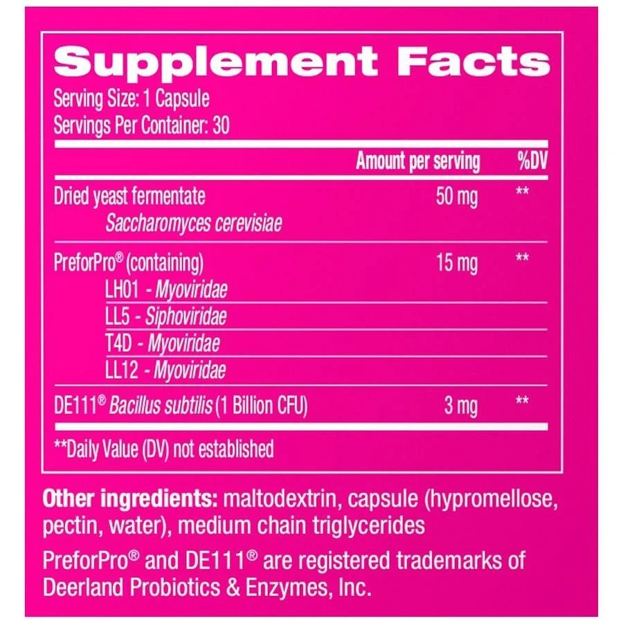 Florajen Triple Action Women's Probiotic 5