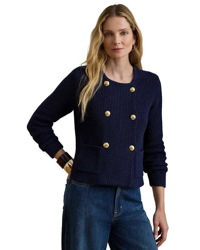 Ralph Lauren Crewneck Cardigan Sweater