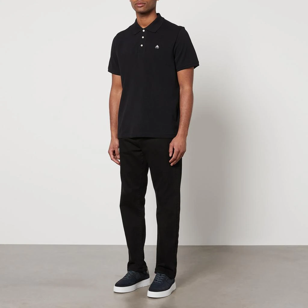 Moose Knuckles Moose Knuckles Cotton-Piqué Polo Shirt 3