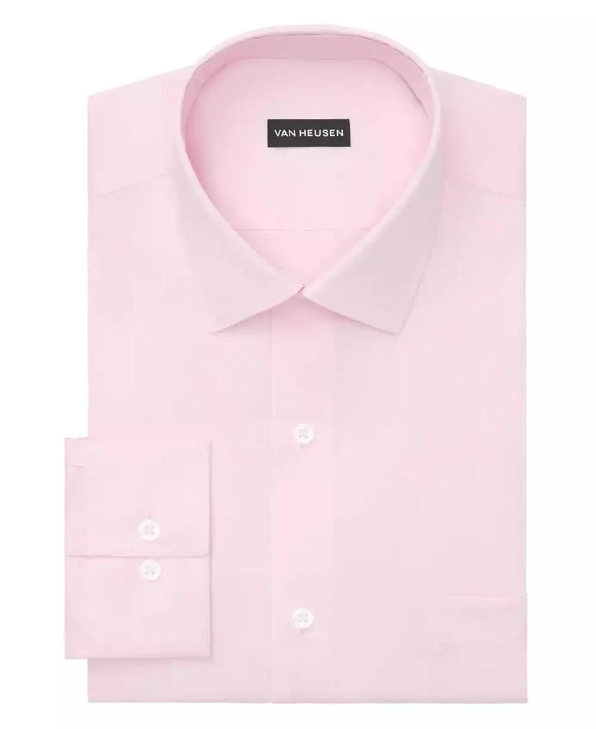 Van Heusen Men's Regular Fit Ultra Wrinkle Free Spread Collar Dress Shirt 3