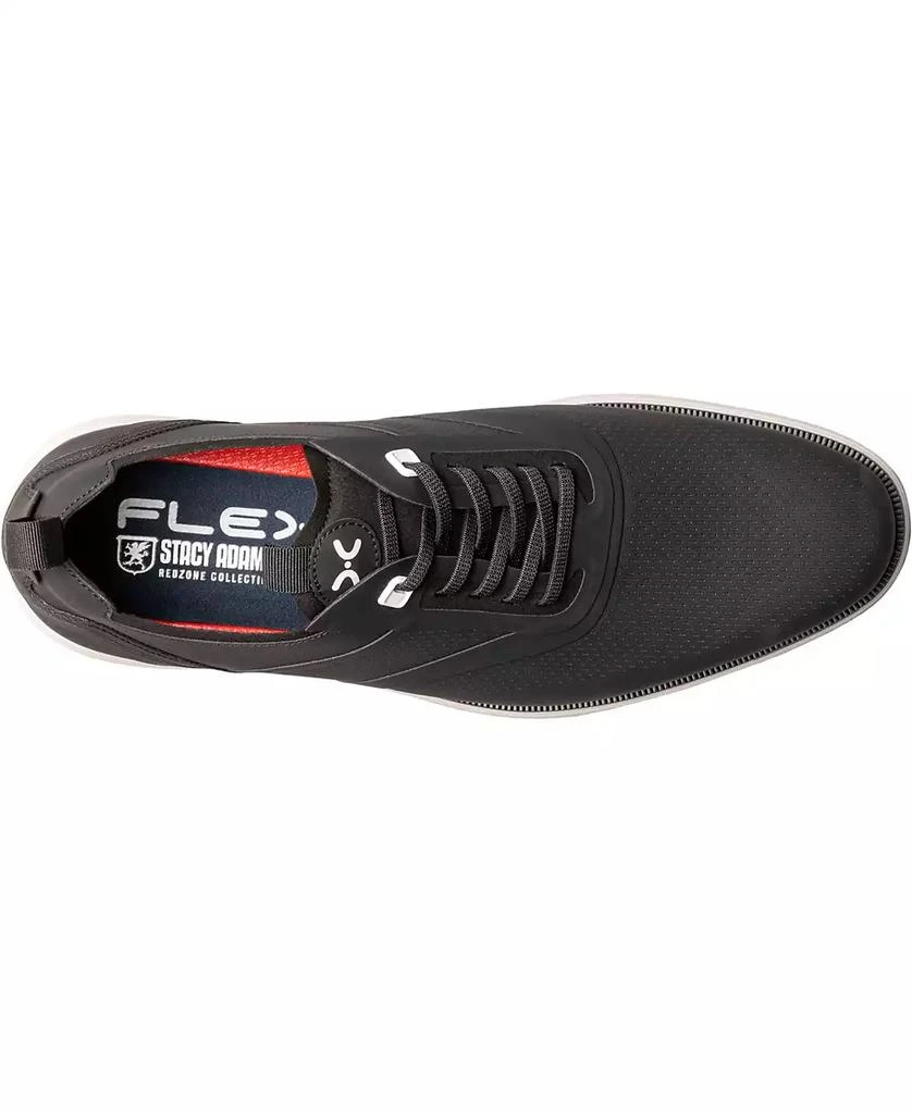 Stacy Adams Men's Everidge Plain Toe Elastic Lace Shoe 6