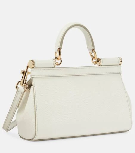 Dolce & Gabbana Sicily Small leather shoulder bag 4
