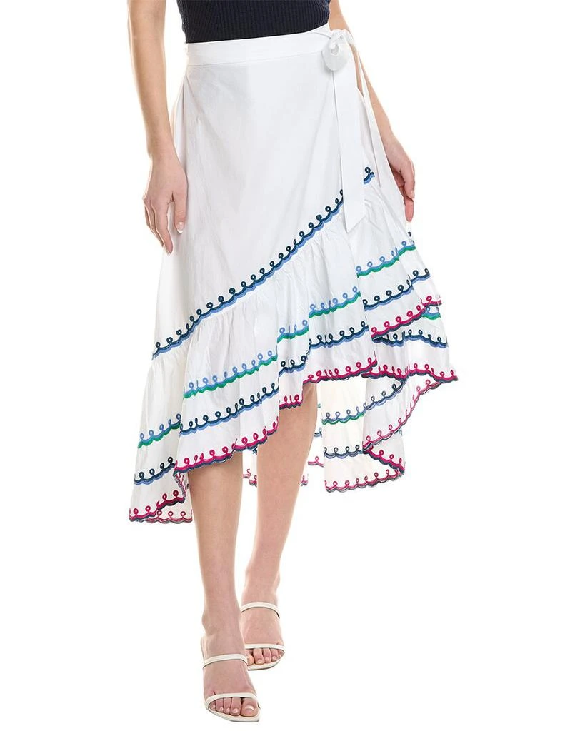Roller Rabbit Valleta Embroidered Marielena Skirt 1