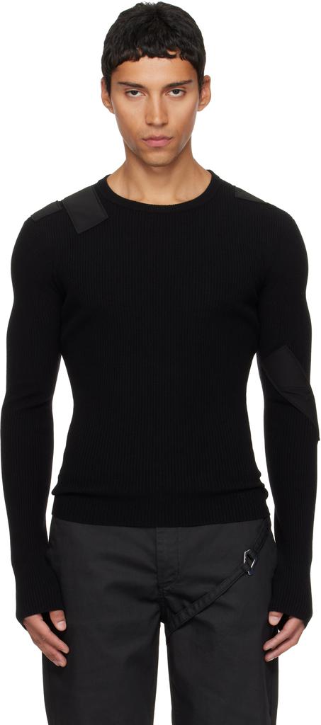 Shop Black Glare Knit Sweater on Sale at BeyondStyle – Get 59% Off