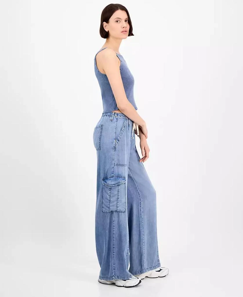 Celebrity Pink Juniors' Pull-On Cargo Jeans 7