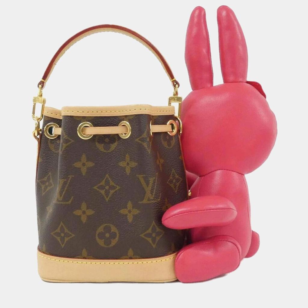 Louis Vuitton Louis Vuitton Brown Monogram (Animogram) Nano Noe Handbag