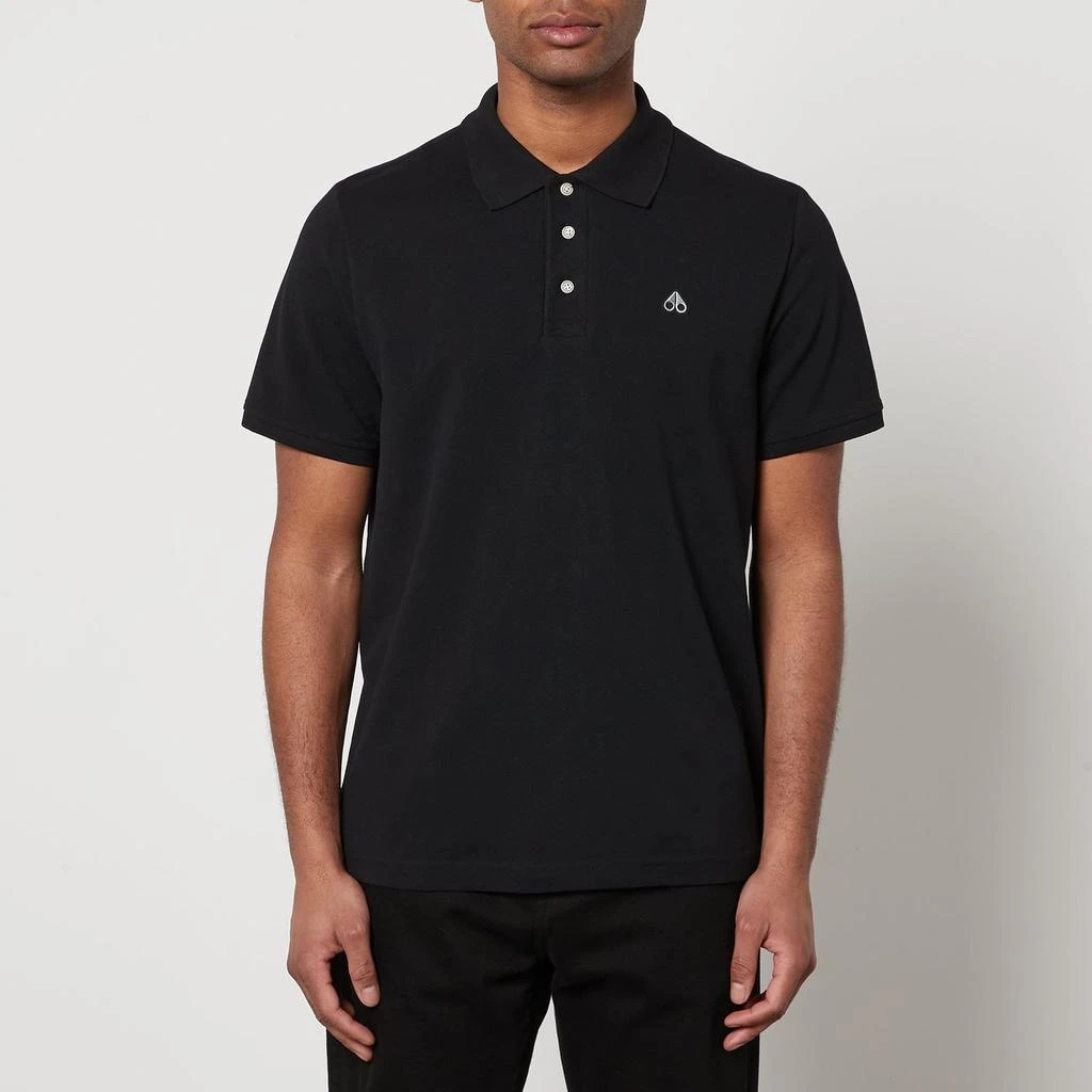 Moose Knuckles Moose Knuckles Cotton-Piqué Polo Shirt