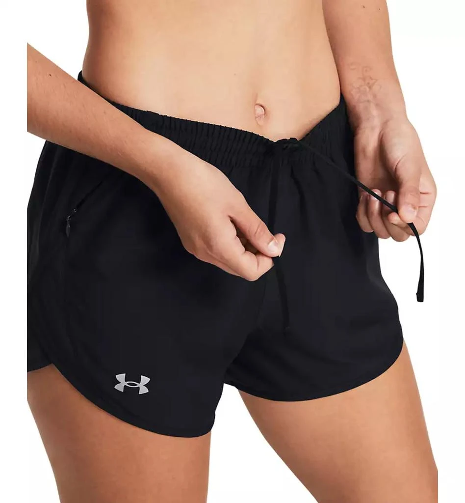 Under Armour Women's Fly By Mesh-Panel Running Shorts 3