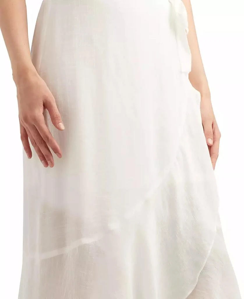BCX Juniors' Gauzy Side-Tie Tulip-Hem Skirt 3
