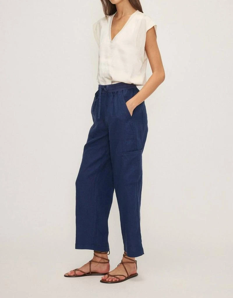 MELISSA NEPTON Melissa Nepton - Linen Pants With A Tie Waist 3