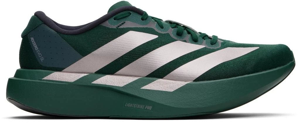 adidas gazelle silver green womens Shop Green Womens Adizero Adios OG Lace Up Sneakers  Shoebacca