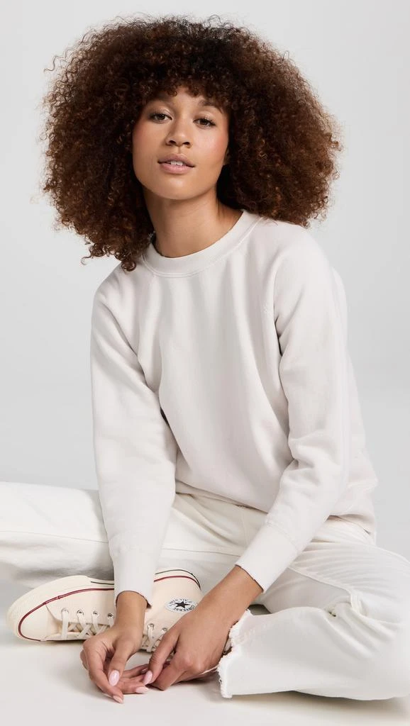 MADEWORN ROCK Shrunken Fleece Sweatshirt 1