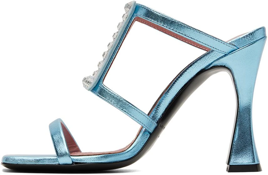Les Petits Joueurs Blue Hoya Heeled Sandals 3