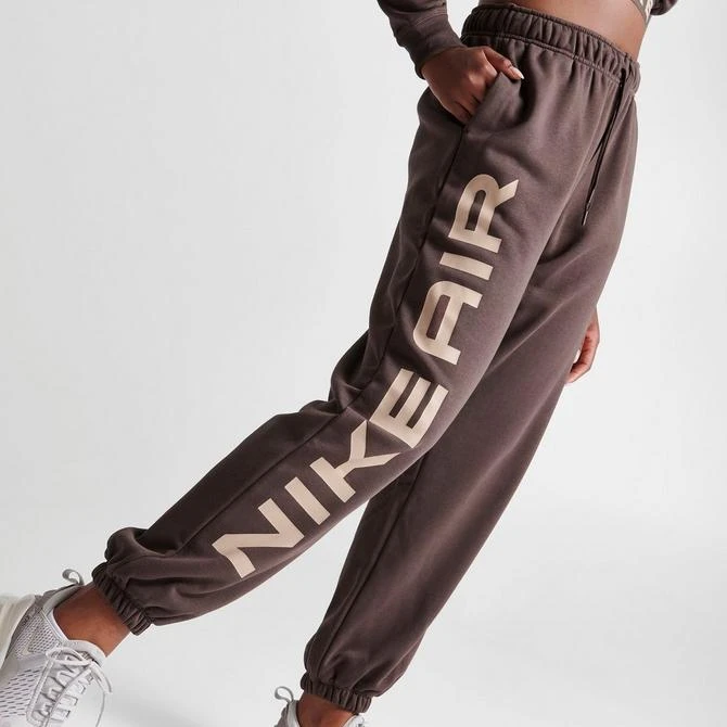 NIKE Women's Nike Sportswear Air Fleece Oversized High-Rise Jogger Pants 9