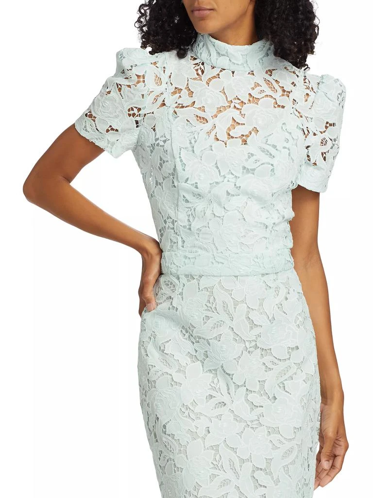 chinese dress ladies Natura V Neck Lace Mini Dress  Club21.com