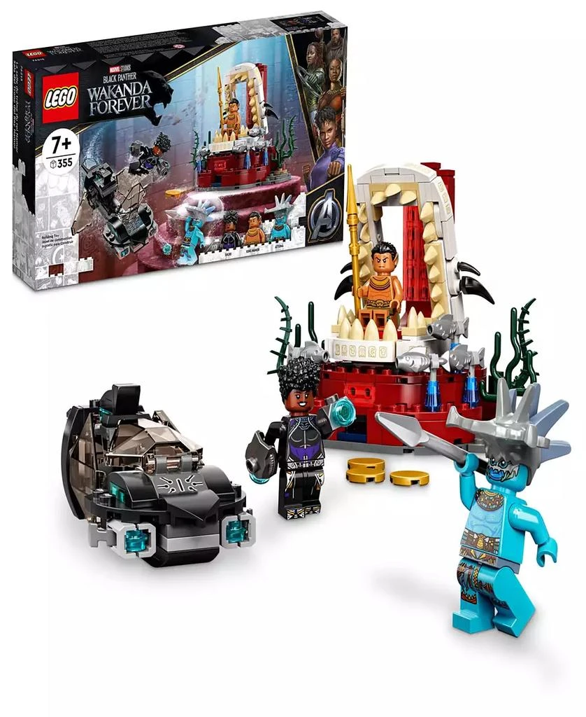 LEGO Super Heroes Marvel King Namor’s Throne Room 76213 Building Set, 355 Pieces 1