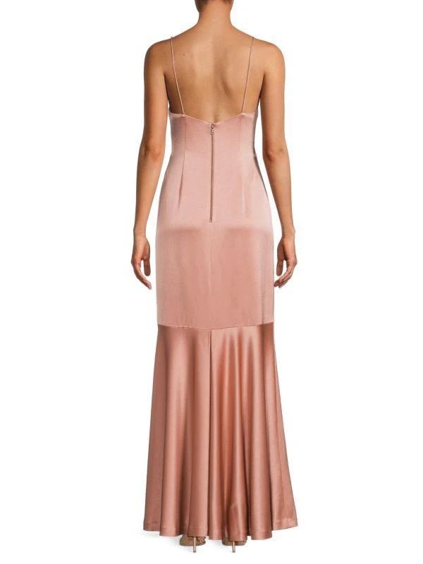 Alice + Olivia Julietta V Neck Gown 2