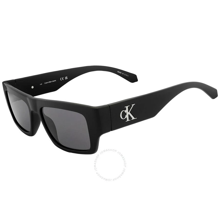 Calvin Klein Grey Rectangular Unisex Sunglasses CKJ22635S 002 54 2