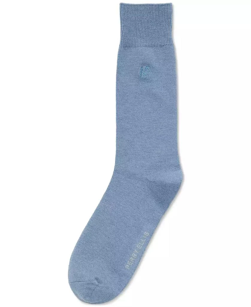 Men's Portfolio Flat Knit Logo Dress Socks  On Sale Now with Up to 61% Off  | Discover Exclusive Deals & Savings at BeyondStyle  Authentic Perry Ellis  sock|underwear & socks|men's fashion|Men