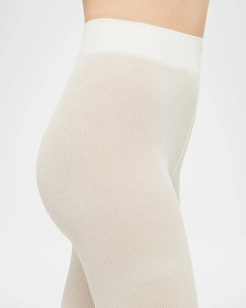 Wolford Mary Cotton Rib Tights 4