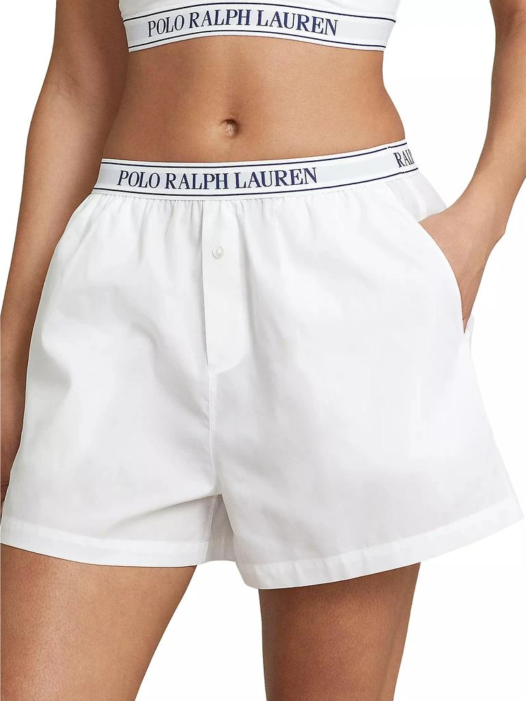 Ralph Lauren Mia Logo Band Cotton Boxers 5
