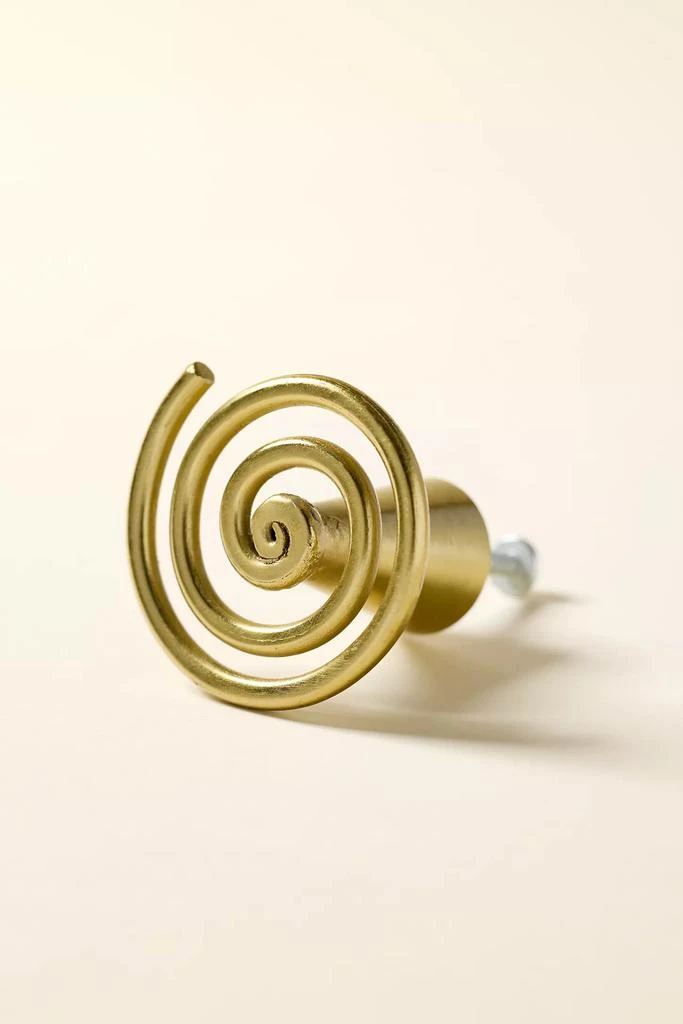 Urban Outfitters Spiral Icon Shaped Iron Knob/Wall Hook 2