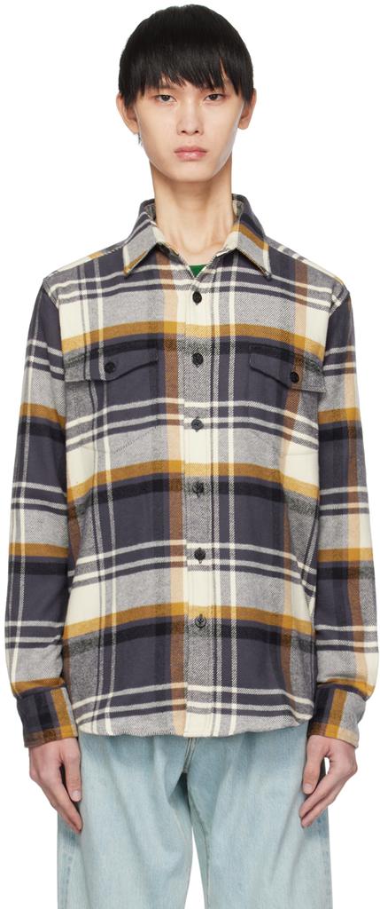 Noah Gray & Orange Heavyweight Shirt