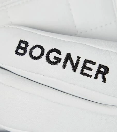 Bogner Dana quilted leather ski gloves 2