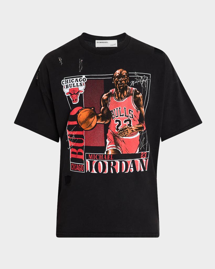 DOMREBEL Men's Michael Jordan Graphic T-Shirt