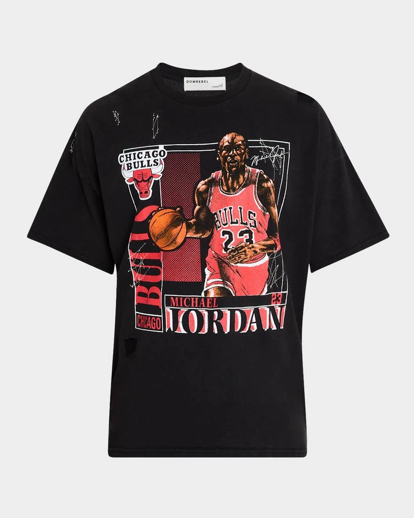 DOMREBEL Men's Michael Jordan Graphic T-Shirt 1