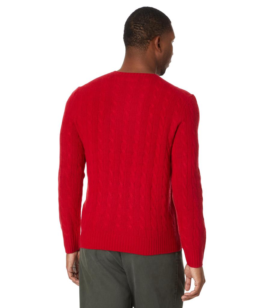 Ralph Lauren Cable-Knit Wool-Cashmere Sweater