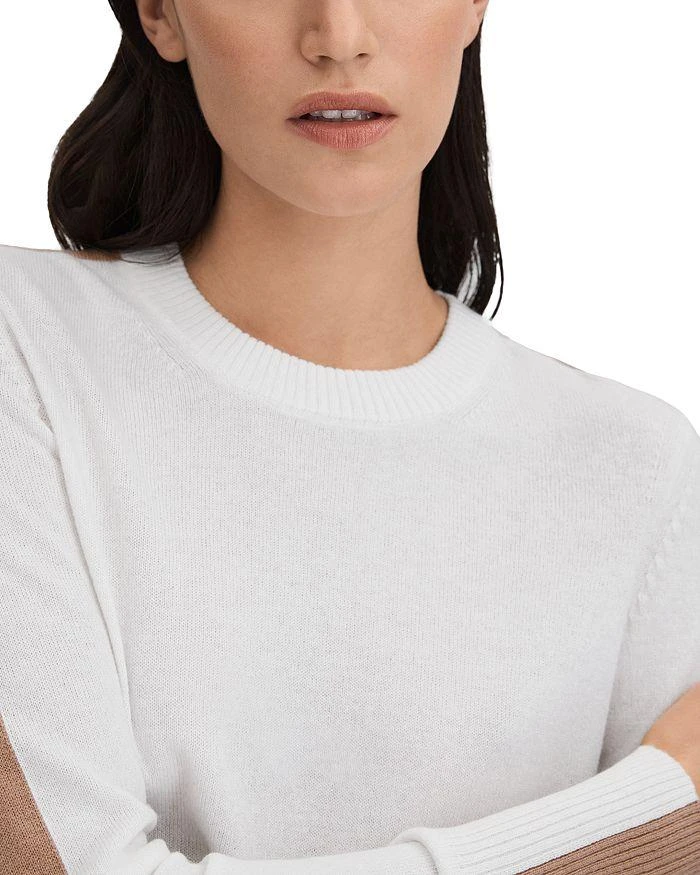 REISS Addison Color Blocked Crewneck Sweater 5