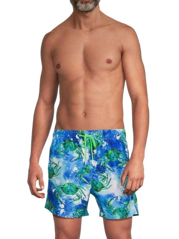 Le Club Original Dive Print Swim Shorts 1