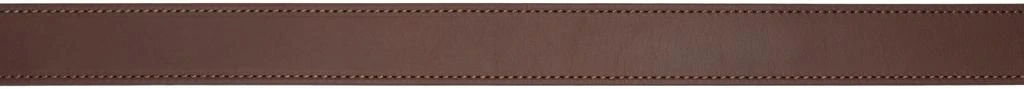 Lemaire Brown Minimal Western Belt 2