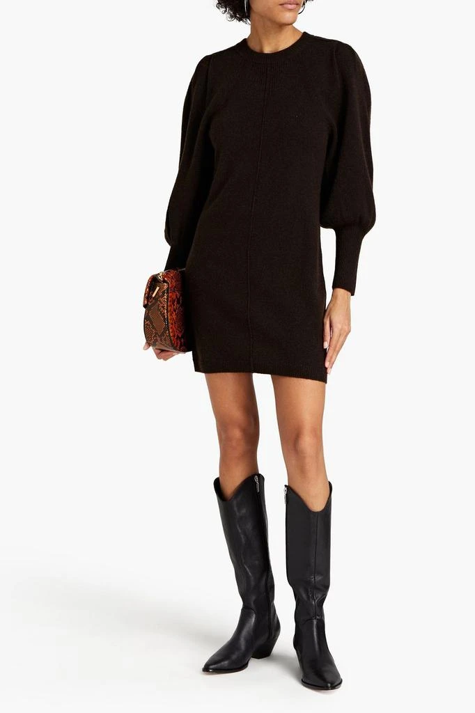 BA&SH Nancy wool and yak-blend mini dress 2