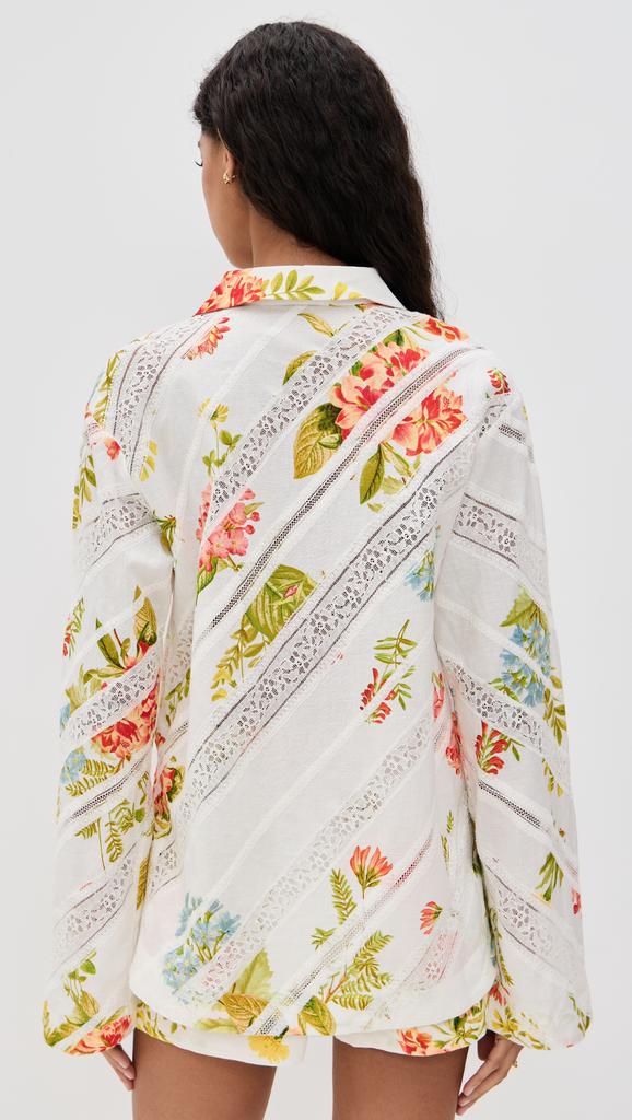 Hemant and Nandita Drop Shoulder Collared Tunic