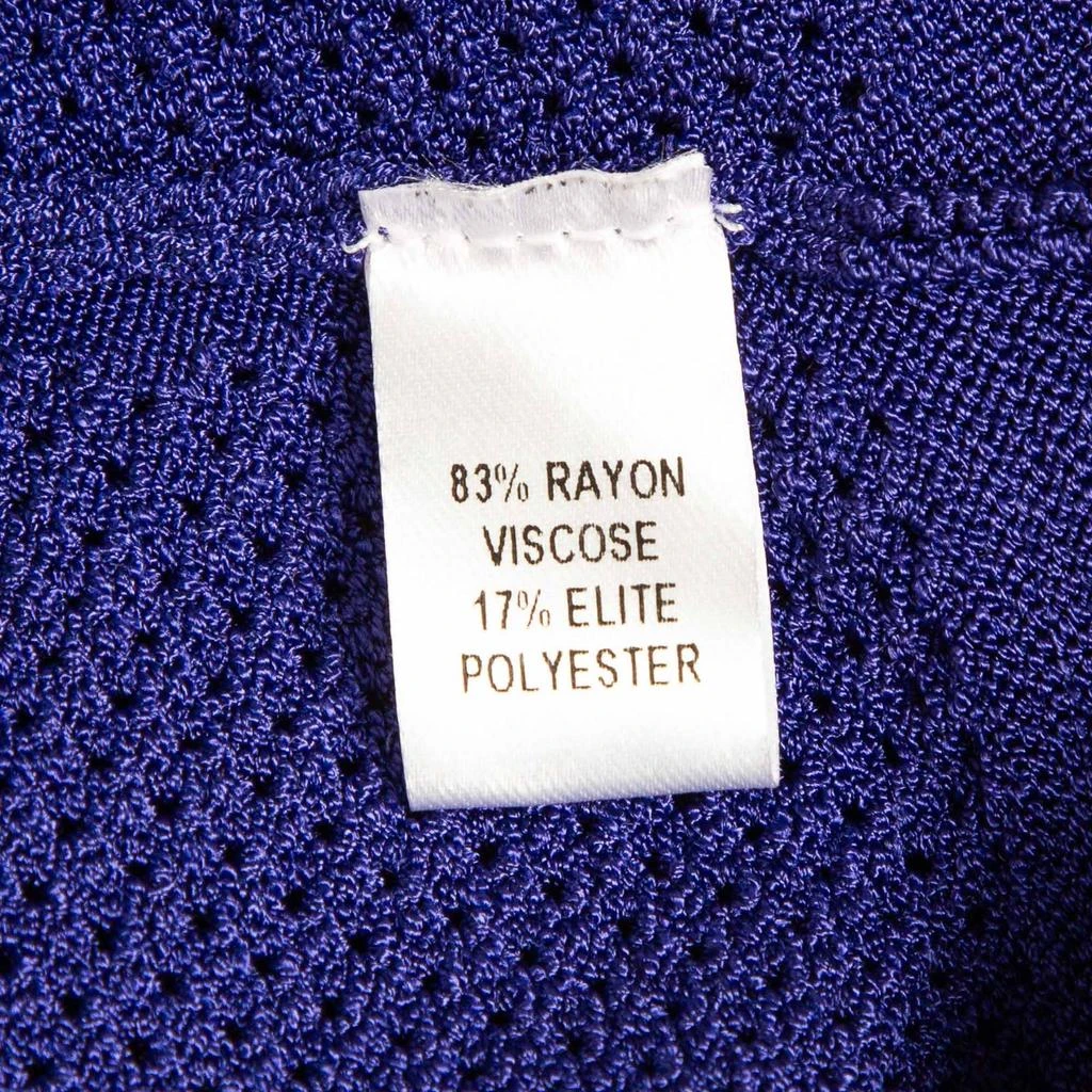 CUSHNIE Cushnie et Ochs Purple Stretch Knit Long Sleeve Crop Top M 5