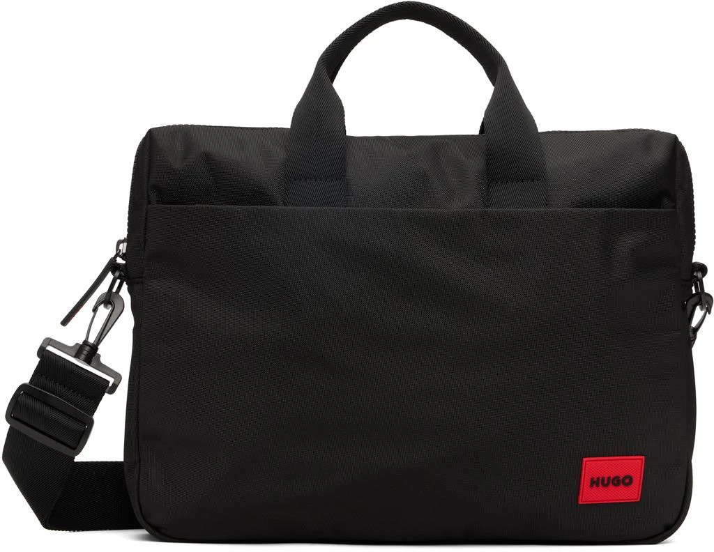 Hugo Boss Black Multi-Pocket Document Briefcase