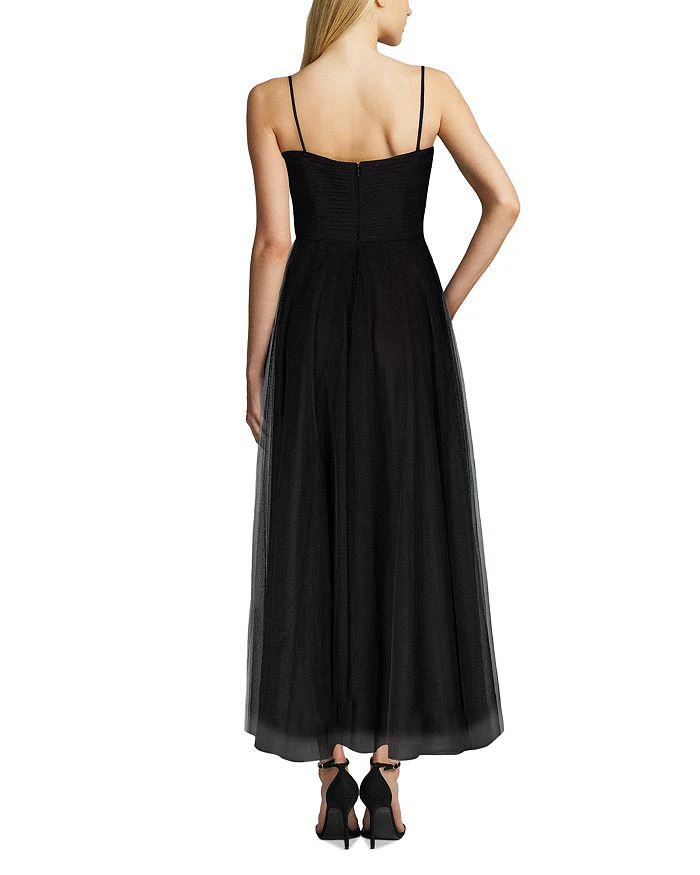 Zac Posen Floral Motif Tulle Midi Dress 2