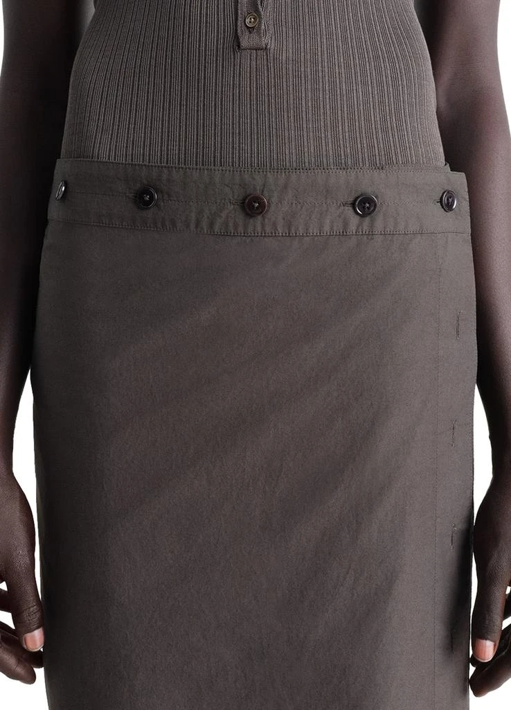 Lemaire Buttoned long skirt 3