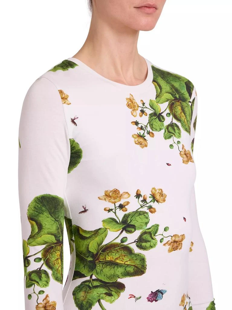 Loewe Floral Tube Maxi Dress 6